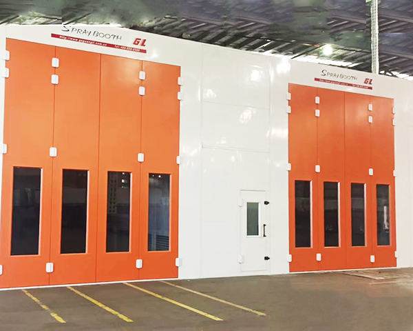 Installation de grandes cabines de pulvérisation industrielles jumelles standard australiennes
    <!--放弃</div>-->