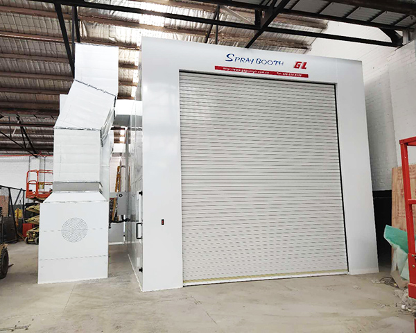 Grande cabine de pulvérisation personnalisée : au service des besoins industriels du client